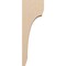 Ekena Millwork 5"W x 10"D x 30"H Thin Legacy Rough Cedar Woodgrain TimberThane Corbel, Primed Tan CORUR05X10X30LGYRCPR - alternate 5